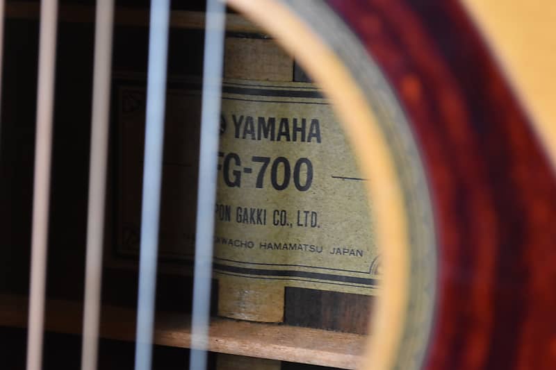 Yamaha FG-700 1972 | Reverb