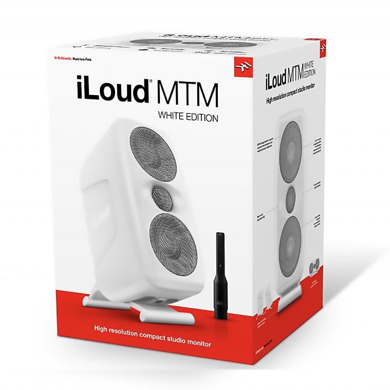 New IK Multimedia iLoud MTM White High Resolution Compact | Reverb