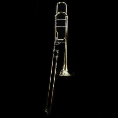 Bach 42BO Stradivarius Tenor Trombone, F Rotor, Open Wrap image 6