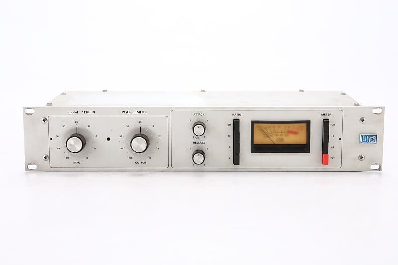 【週末お値下げ】Urei model 1176LN PEAK LIMITER UREI 1176LN Peak Limiter Rev.H Vintage Compressor Silver