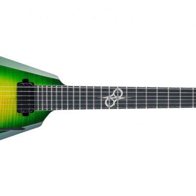 Solar Guitars V1.6FRLB 2021 - Lime Burst image 8