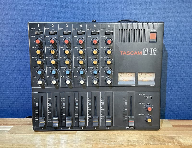TASCAM M-06 ミキサー Tascam M-06 - Mint, Box FOR SALE – Soundgas