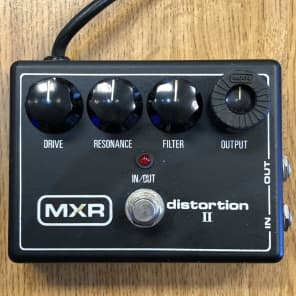 MXR Distortion II Black Anniversary RARE Pedal | Reverb