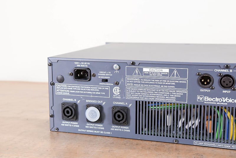Electro-Voice (EV) Q44 Two-Channel Power Amplifier (church