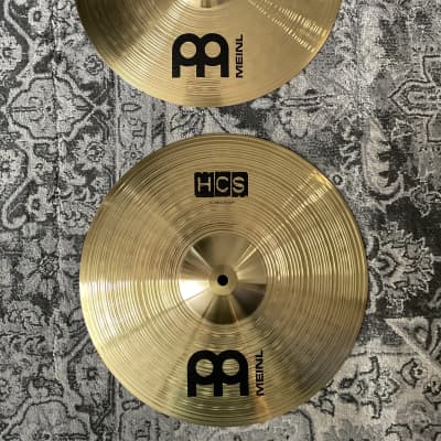 Meinl Meinl HCS Cymbal Box Set Pack with 14" Hi Hat Pair and 16" Crash Cymbal Set image 4
