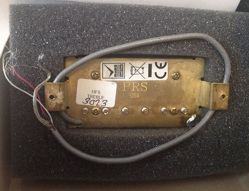 PRS HFS Treble / Vintage Bass pickup pair / set, Zebra color