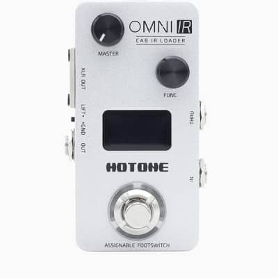 Hotone Omni IR Cab Impulse Response Cabinets Speaker Simulation Guitar Bass  Effects Pedal
