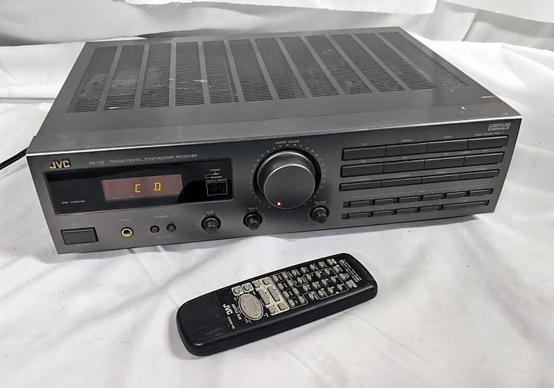Vintage JVC RX-315TN FM/AM Radio Digital Synthesizer Receiver w/ Remote image 1