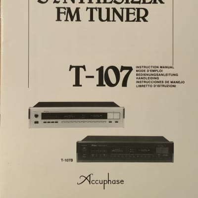 Accuphase T 107 - Champagne image 7