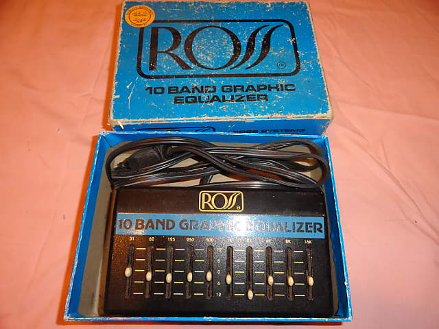 Ross 10 Band Graphic Equalizer