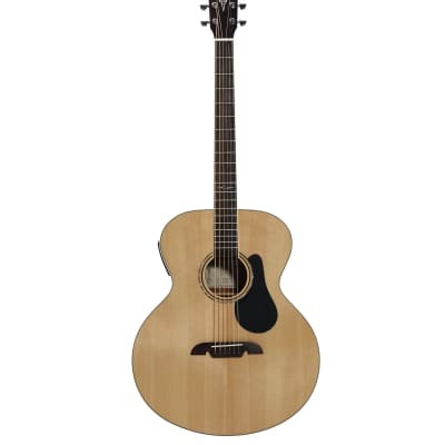 Alvarez ABT60E Baritone Acoustic Guitar Natural Finish image 2