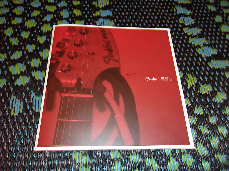 Fender 2017 catalogue harrison,jimi hendrix models Reverb