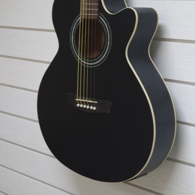 Cort SFX-ME BKS Black Satin Acoustic Guitar