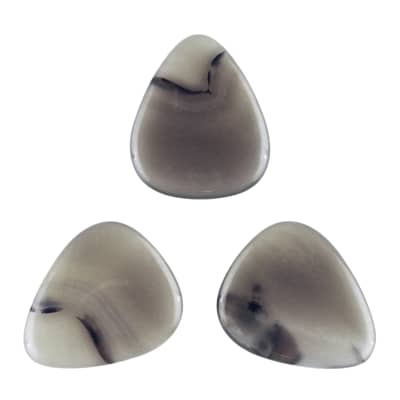 Grey Agate Stone Guitar Or Bass Pick - Specialty Handmade Gemstone Exotic Plectrum - 24 Pack New image 5