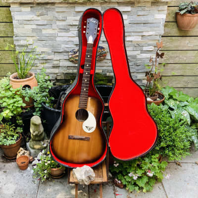 Kay Acoustic Guitar - Vintage Tobacco Sunburst w/ Case for sale