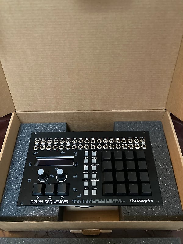 Erica Synths Drum Sequencer - Black Keys - New with Full Warranty image 1