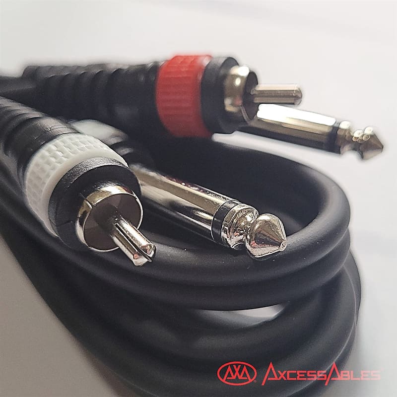 Hosa Patch Cables 1/4 Axcessables 1/4 Inch Ts To 1/4 Inch Ts