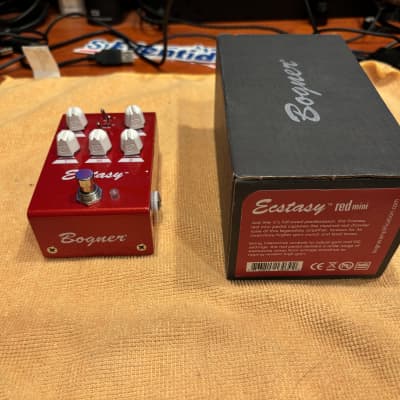 Reverb.com listing, price, conditions, and images for bogner-red-ecstasy