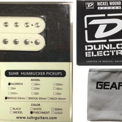 Suhr Doug Aldrich Bridge Humbucker 53mm Electric Pickup Raw Nickel