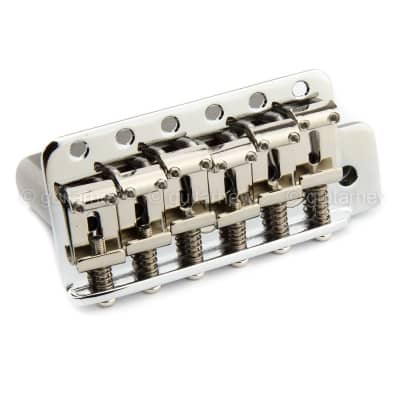 Immagine NEW Gotoh GE101T Traditional Vintage Tremolo for Strat Steel Saddles - CHROME - 4