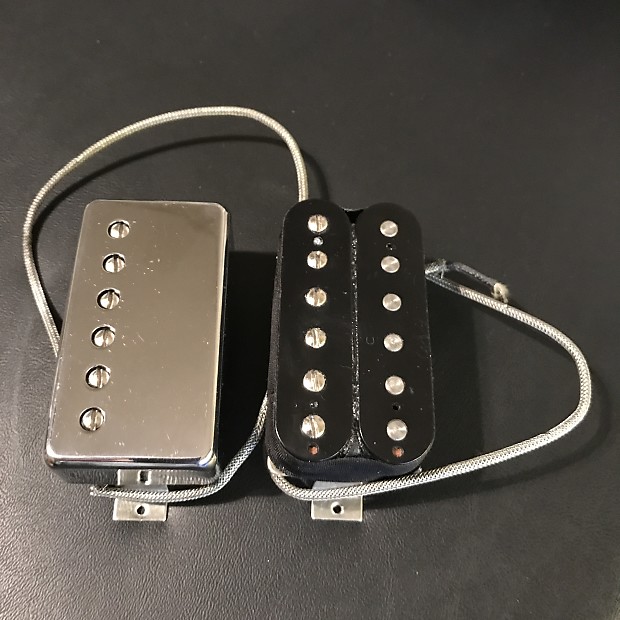 Gibson USA Humbucker pickups Pre 2009 Chrome/Black | Reverb UK