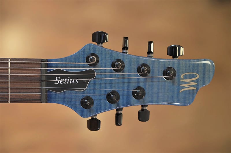 Mayones Setius 7 Transparent Black – Chicago Music Exchange