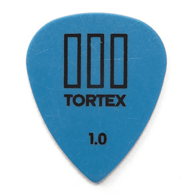 Dunlop 462P10 Tortex III 1.0mm Guitar Picks (12-Pack)