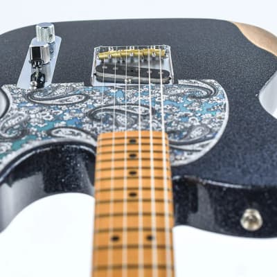 Fender Brad Paisley Road Worn Esquire Black Sparkle image 2