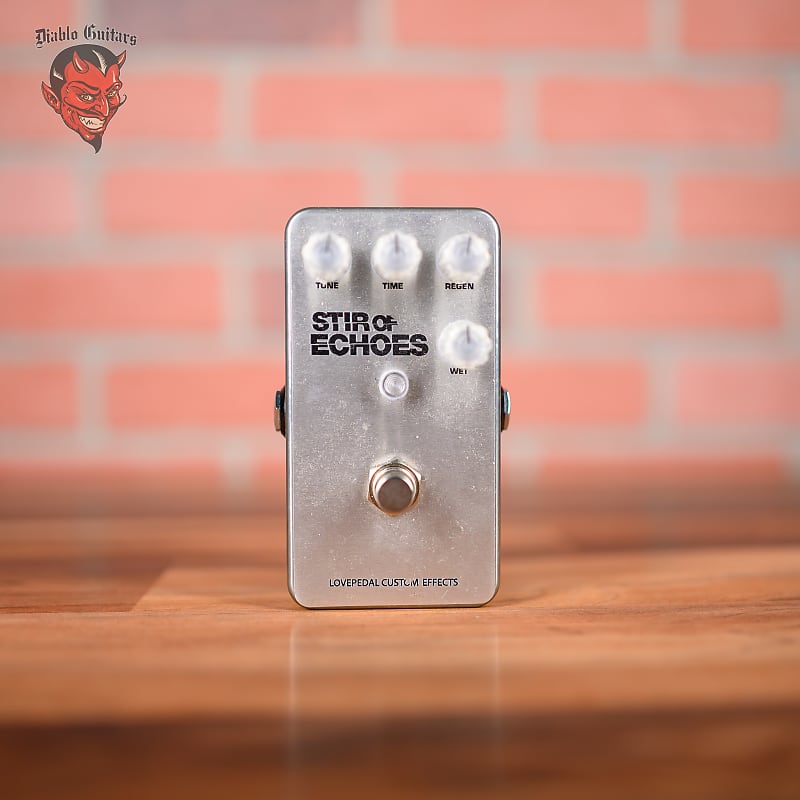 LOVEPEDAL ‘STIR OF ECHOES’ Delay/reverb Lovepedal Stir Of Echoes Analog Delay - Chrome | Reverb