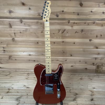 Fender Player Plus Telecaster Electric Guitar - Aged Candy Apple Red image 2