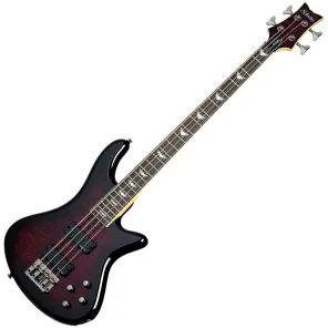 Schecter Stiletto Extreme 4 Black Cherry | Reverb