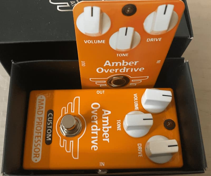 Mad Professor Amber Overdrive Custom for Bass Limited Edition
