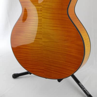 The Lady Gilmoore Archtop  w/ semi-nude Female Figure Inlay image 20