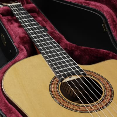 Guild GN-5NAT Classical Nylon Acoustic / Electric Solid Wood Cedar/Rosewood Guitar w/ OHSC image 3
