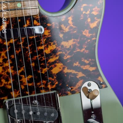 2011 DeTemple Guitars Spirit Series Tele Seafoam Green image 5