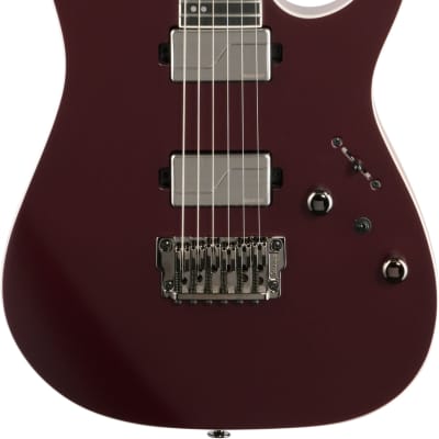 Ibanez Prestige RG5121 Electric Guitar - Burgundy Metallic Flat image 3