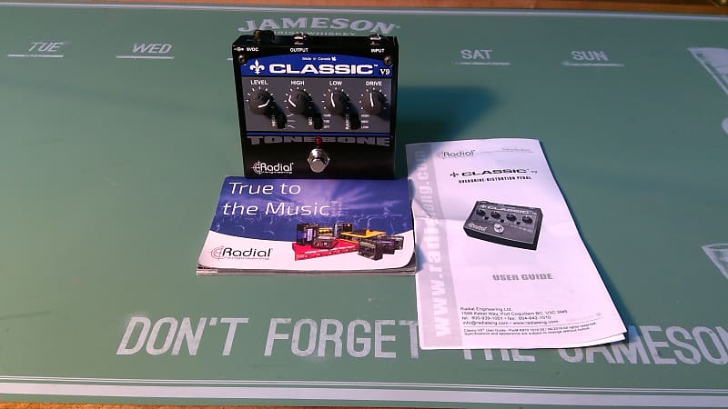 Radial Tonebone Classic-V9 Distortion pedal with EQ image 1