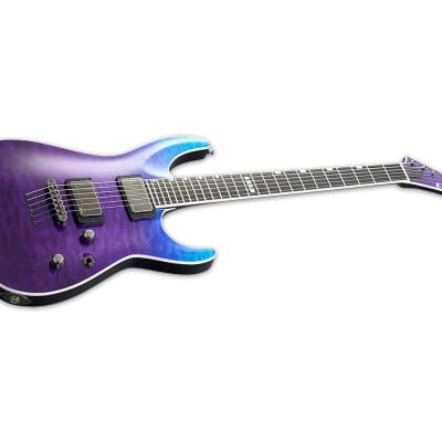 ESP E-II Horizon NT-II Electric Guitar, Blue-Purple Gradation image 8
