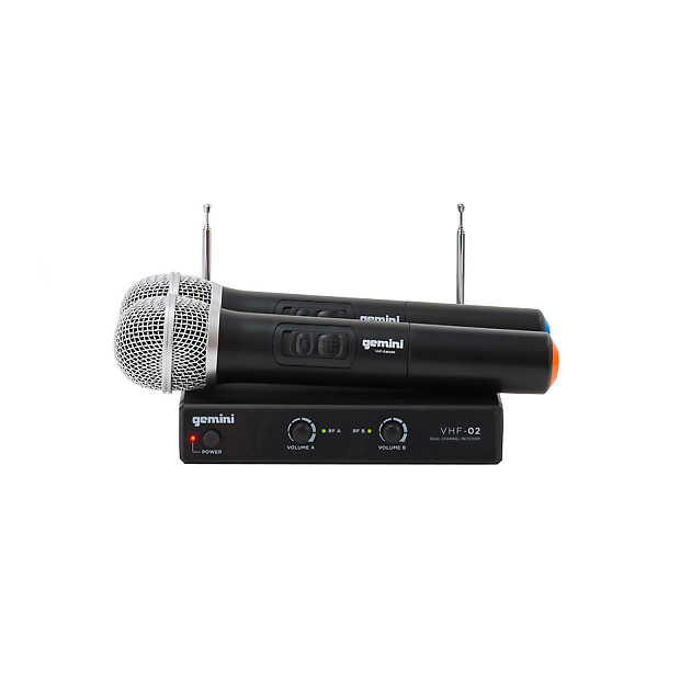 Gemini VHF02 Wireless Microphone System - S48 (170-260 MHz) image 1