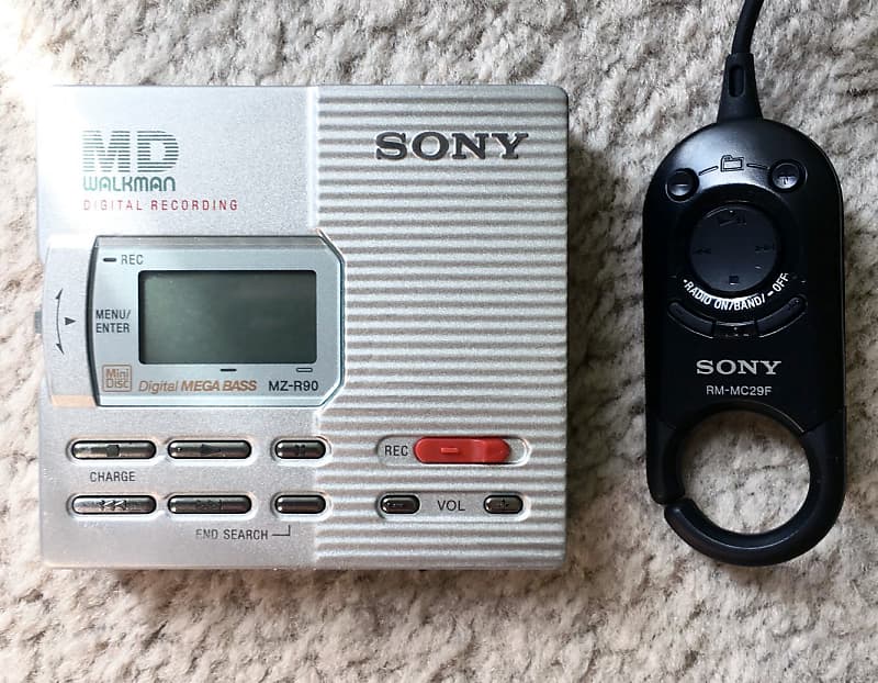 Sony MZ-R90 Walkman MiniDisc Player, Excellent Shape