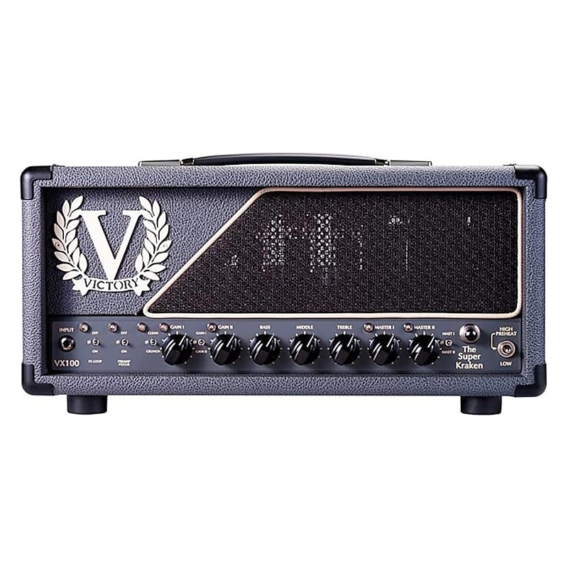 Victory Amps VX100 The Super Kraken Heritage Series 2-Channel 100-Watt Guitar Amp Head image 1