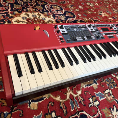 Nord Stage 3 HA88 Hammer Action 88-Key Digital Piano 2017 - Present - Red (warranty / NORD trolley bag) image 8