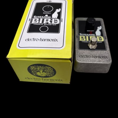 Electro-Harmonix Screaming Bird Treble Booster Pedal | Reverb