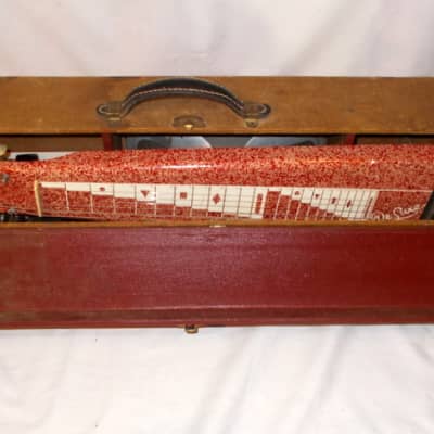 1955 Supro Lap Steel With Amp-In-Case  *Rare* image 11