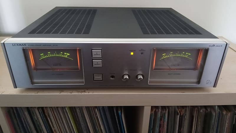 Luxman M-02  Power Amplifier  			