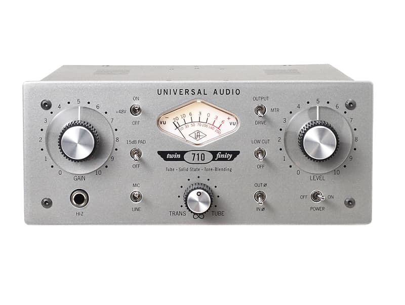Universal Audio 710 Twin-Finity Single Channel Tube/FET Preamp and DI image 1