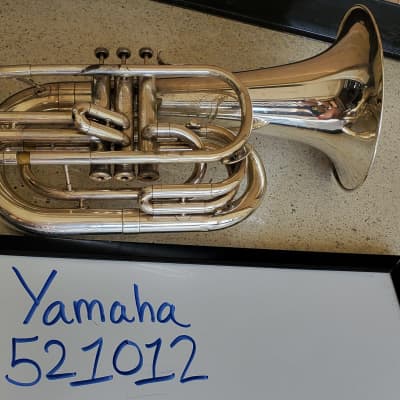 Yamaha YBH-301MS Marching Baritone Horn Silver 2019 image 1