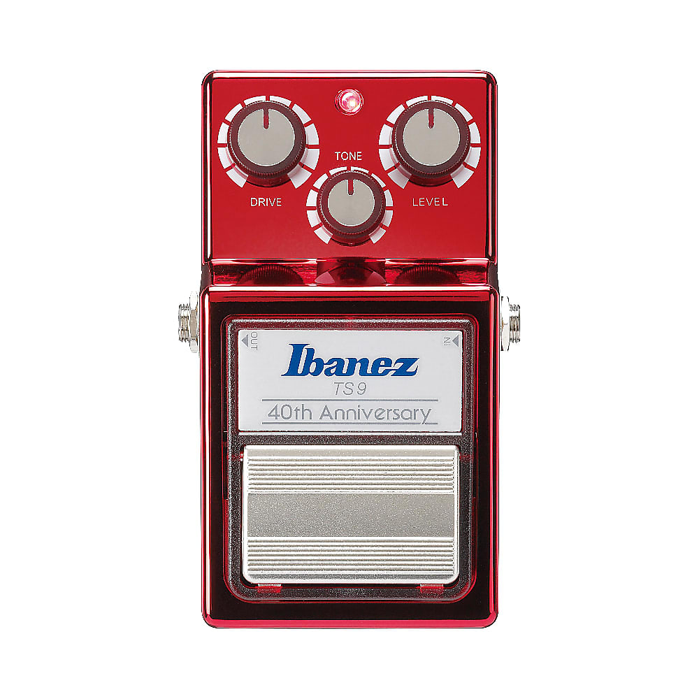 箱説明書ステッカーIbanez TS9 TubeScreamer 40th anniversary