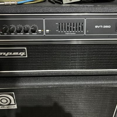 Ampeg SVT-350H Classic Series 350-Watt MOSFET Bass Amp Head | Reverb