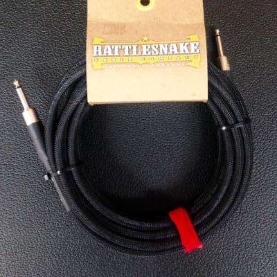 Rattlesnake 20' Instrument Cable Black